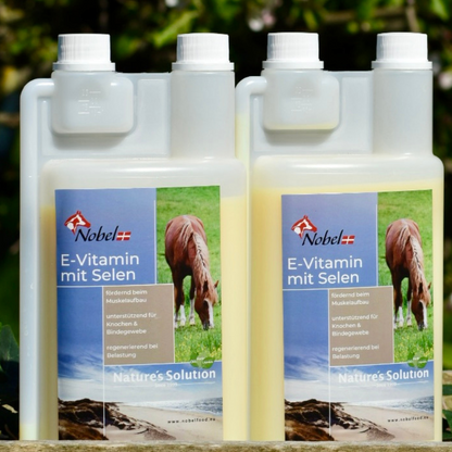 Nobel VITAMIN E Liquid mit Selen, 1 Liter