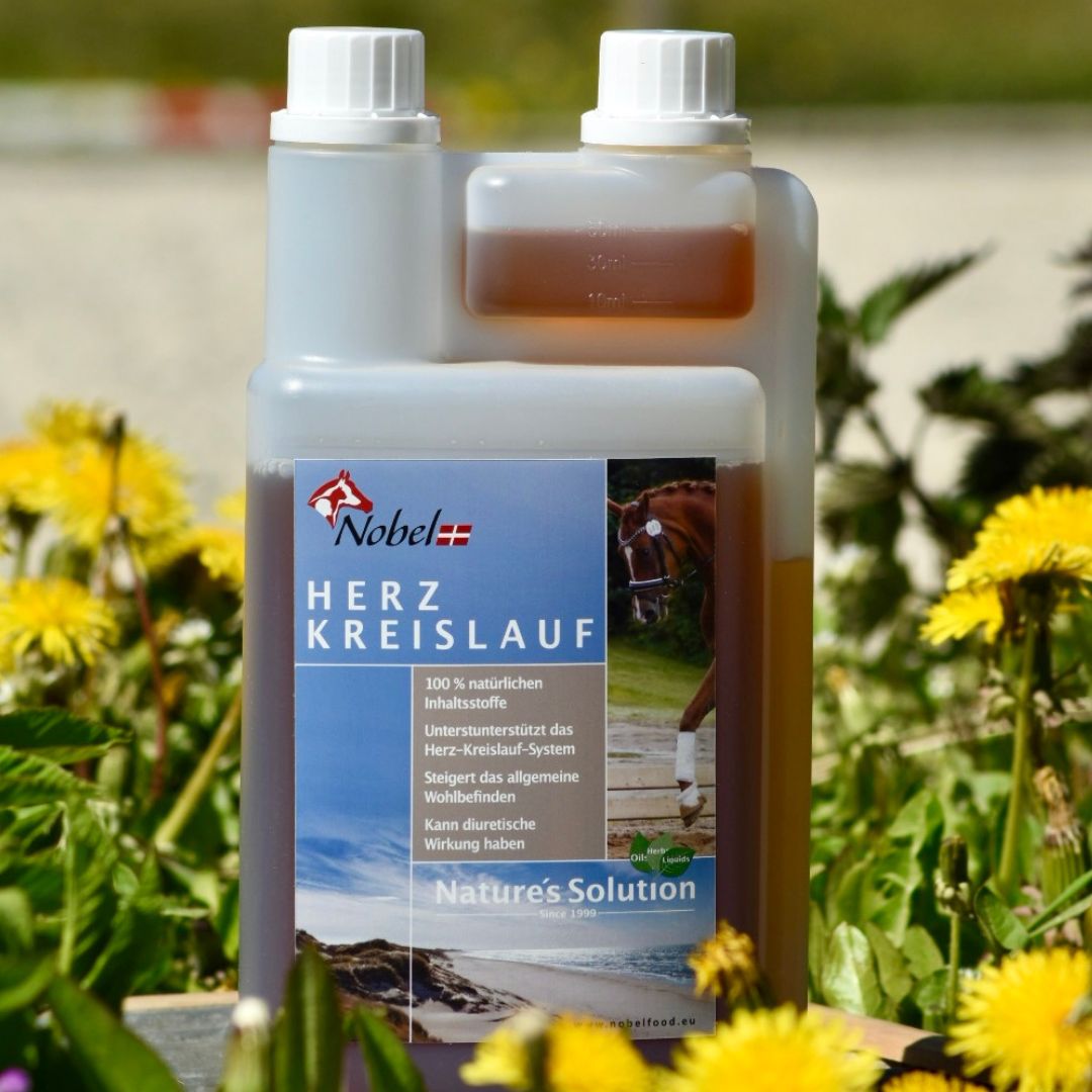 Nobel HERZ-KREISLAUF Liquid - Kreislaufkräuter, 1 Liter